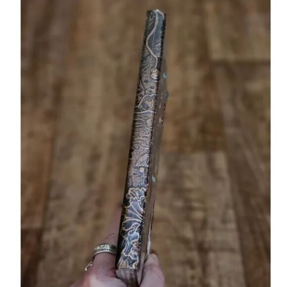 Bronze Gecko Lizard 3D Jeweled Diary Notebook - Picture 5 of 6